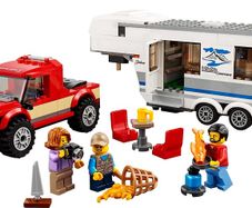 Lego City 60182: Pickup & Caravan (2018) 100% Complete (NO BOX)