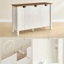 Vintage Kitchen Cabine, Sideboard with Drawers, Storage Cabinet with Doors, Adjustable Shelf, Country Style for Living Room, Kitchen Image 5