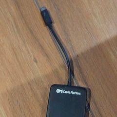 Thunderbolt 3 to thunderbolt adapter