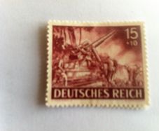 Genuine WW2 German stamp (unfranked)
