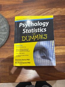 Psychology Statistics for Dummies