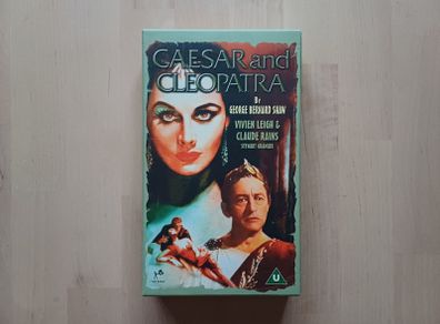 Caesar and Cleopatra VHS Movie (Vivien Leigh, Claude Rains, George Bernard Shaw)