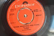 Tina (Tina  and The Real McCoy),  When Morning Has Come 7", Irish showband and Eurovision