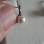 ladies silver earrings Image 7