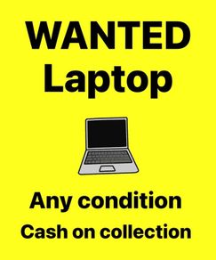 Laptops dead or alive broken damaged faulty