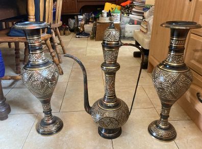 Indian brass set