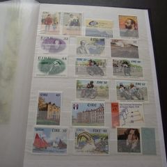 A New Stock Book With Collection Of Mint Irish Stamps N3