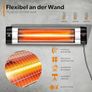 Telescopic  infrared Heater with 3 Heat Settings, Patio Heater Indoor and Outdoor Use, Tripod Stand Infrared Heater Image 4