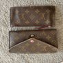 Louis Vuitton red button purse Image 6