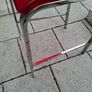 Domitalia Red Seated Bar Stool Image 6