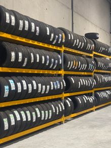 New & used tyre racking in stock