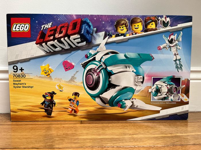 LEGO 70830 Sweet Mayhem's Systar Starship 100% Complete w/ Instructions & Figs
