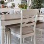 2 x Dining chairs EZ Living dining chairs Bentley Designs Montreux leather seat 20e each Image 7
