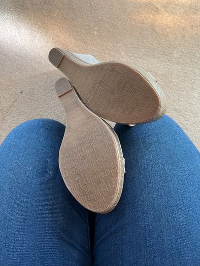 Tan wedge Sandals
