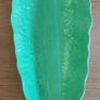 1930 Beswick Ware England Lettuce Leaf Serving Bowl Dish Plate Barbeques Parties Image 3