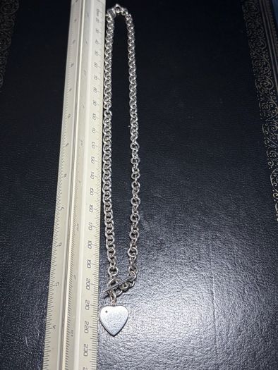 silver necklace