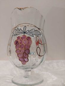 Vintage Glass Pitcher, 1.5L
