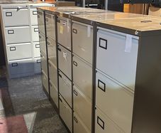 filing cabinets steel construction Limited availability,built to last