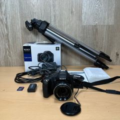 Sony Cyber-shot DSC-HX100V 16.2MP Digital Camera - Boxed - Full Kit+ Tripod READ