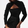 Limited Edition Satin Dress Black Dress Image 5