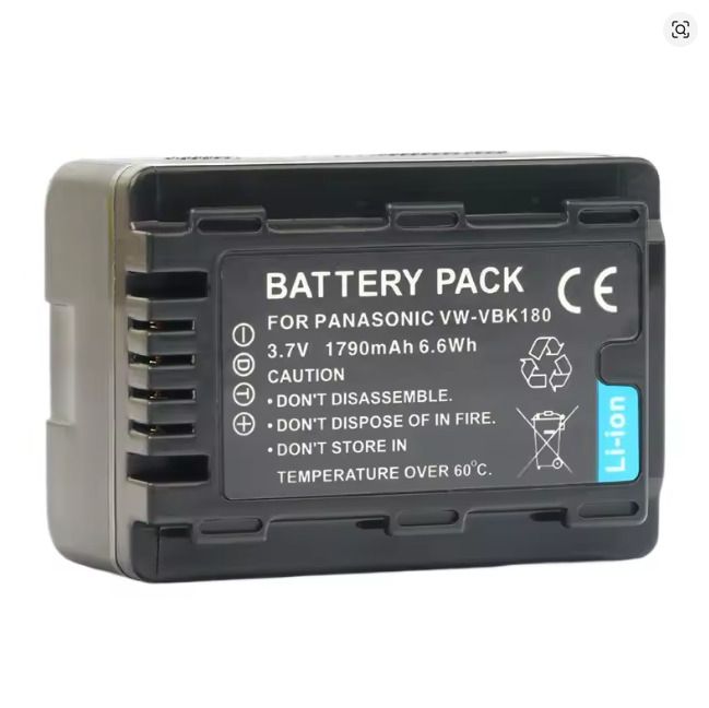 Vw-vbl090 / Vbl090gk / Vbk180 / Vbk180gk / Vbk360 Battery For Panasonic - 0671