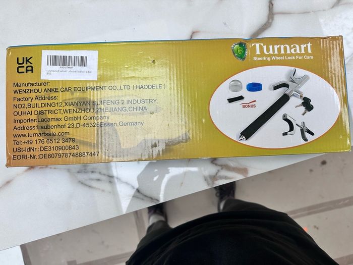 Turnart Steering Wheel Lock Brand New