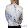 Patterned Long sleeved top Image 3