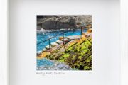 The Forty Foot, Dublin, B - medium Framed print by artist Helen Mathews