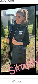 Infinite Collection brand new padded longer line black gilet size UK20/22 EU48/50 Postage included