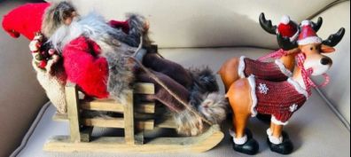 Christmas Santa and Reindeers
