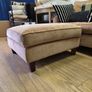 One-Seater Sofa + Footstool Image 9