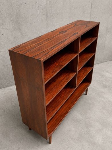Danish rosewood bookcase mid century