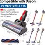 Drive Cleaner Brush Head For Dyson V7 V8 V10 V11 V15 Vacuum  with Turbo Bristle Roller and LED Lights for Hardwood and Carpet Image 6