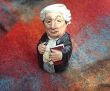 Royal Doulton The Litigator Toby Jug