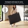 Compact Folding Bed with Comfort Mattress, Single Image 6