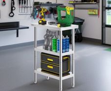 Stainless Steel Food Prep Table Commercial Kitchen Work Table 35.6x61 cm