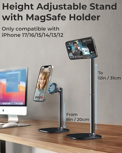 COOPER MagStand Magnetic Phone Stand for Desk, Magsafe Phone Stand - 2-Pack - Boxed
