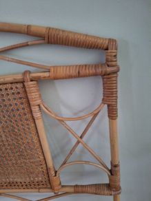 Headboard Single wicker