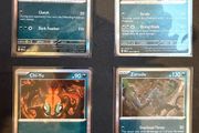 Set of 4 Pokemon Cards Zarude, Chi-Yu, Yveltal, Chien-Pao