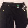 Black Linen Belted Trousers, New With Tags Image 5