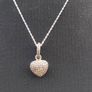 New and boxed Sterling Silver Swarovski Marcasite pendant set Image 4