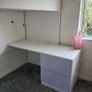 Bunk bed with desk and storage Image 3
