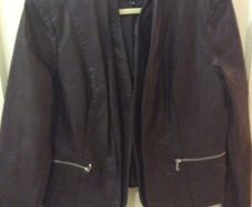 New Leather Type Brown Jacket