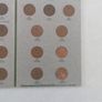 coin folder including full set of pennys including rare 1940 Image 5