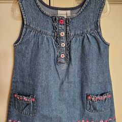 Jasper Conran Girls Denim Dress 3-4 Years