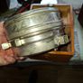 Antique Pigeon Racing Timer Clock 1910-1940. Housed Dovetail-Jointed Oak Case, Postage Available or Collection Image 3