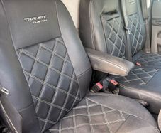 Ford custom leather seat covers