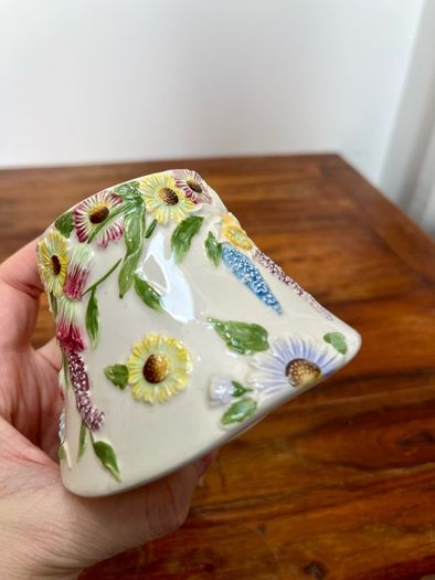 Vintage Ceramic Candle Shade