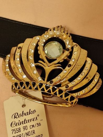 Vintage Leather Belts By Robako New Old Stock