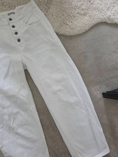 12 Storeez Barrel white Jeans S